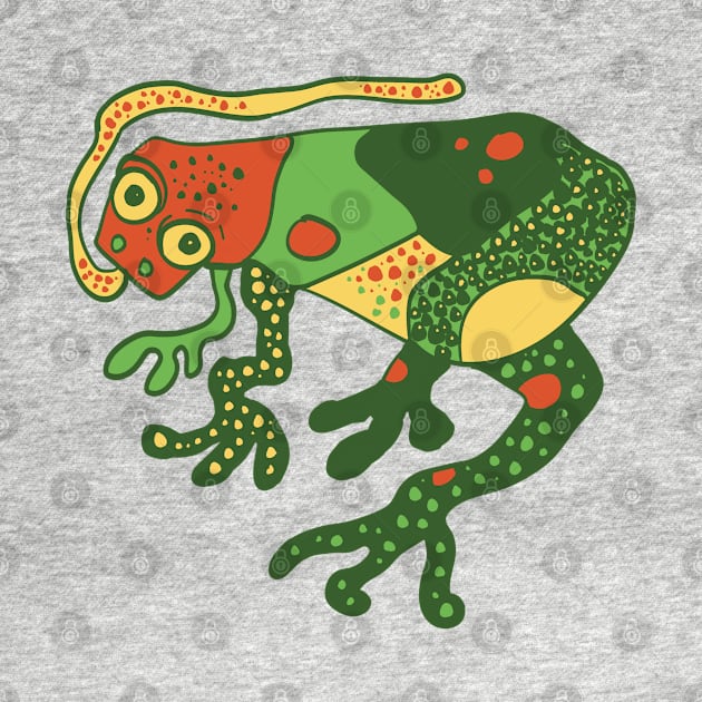 Funky Frog by Shadoodles